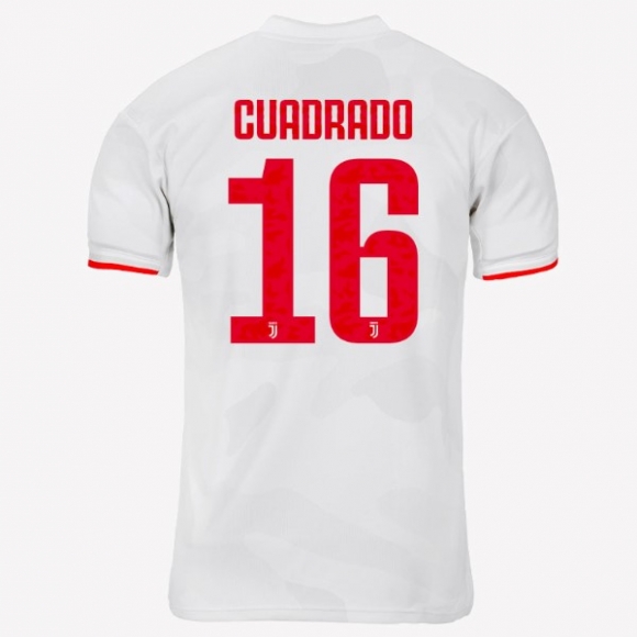 Maglia Juventus NO.16 Cuadredo Away 2019/20 Grigio Bianco