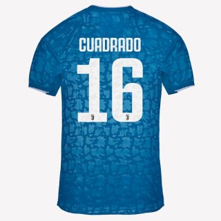 Maglia Juventus NO.16 Cuadredo Terza 2019/20 Blu
