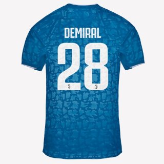 Maglia Juventus NO.28 Demiral Terza 2019/20 Blu