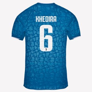 Maglia Juventus NO.6 Khedira Terza 2019/20 Blu