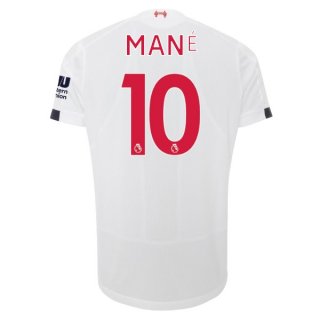 Maglia Liverpool NO.10 Mane Away 2019/20 Bianco