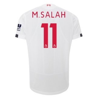 Maglia Liverpool NO.11 M.Salah Away 2019/20 Bianco