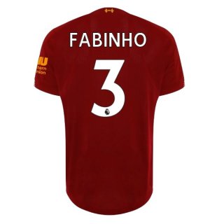 Maglia Liverpool NO.3 Fabinho Home 2019/20 Rosso