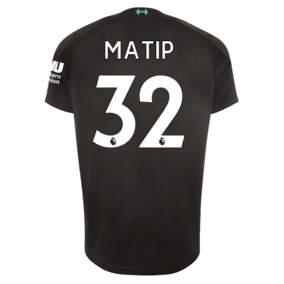 Maglia Liverpool NO.32 Matip Terza 2019/20 Nero