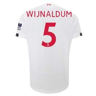 Maglia Liverpool NO.5 Wijnaldum Away 2019/20 Bianco