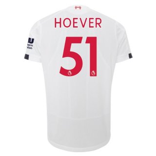 Maglia Liverpool NO.51 Hoever Away 2019/20 Bianco