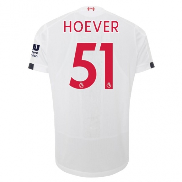 Maglia Liverpool NO.51 Hoever Away 2019/20 Bianco