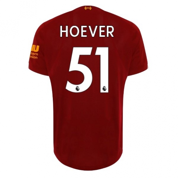Maglia Liverpool NO.51 Hoever Home 2019/20 Rosso