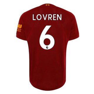 Maglia Liverpool NO.6 Lovren Home 2019/20 Rosso