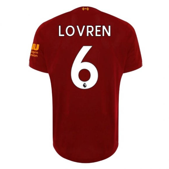 Maglia Liverpool NO.6 Lovren Home 2019/20 Rosso