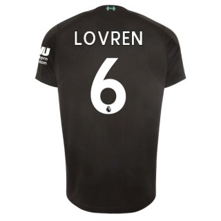 Maglia Liverpool NO.6 Lovren Terza 2019/20 Nero