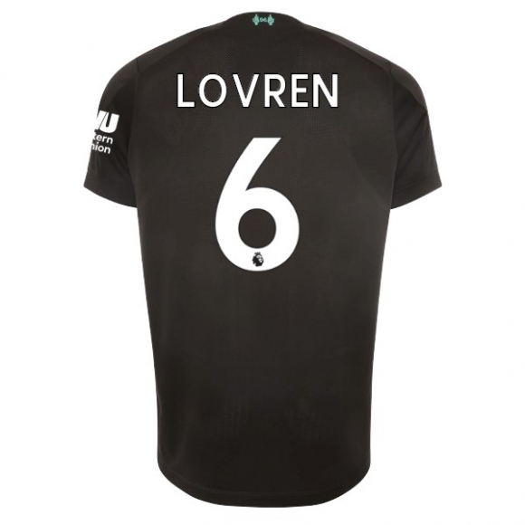 Maglia Liverpool NO.6 Lovren Terza 2019/20 Nero