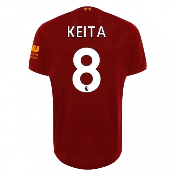 Maglia Liverpool NO.8 Keita Home 2019/20 Rosso