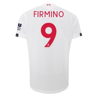 Maglia Liverpool NO.9 Firmino Away 2019/20 Bianco