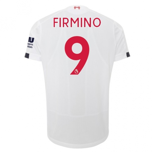 Maglia Liverpool NO.9 Firmino Away 2019/20 Bianco