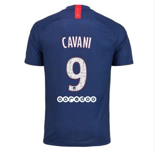 Maglia Paris Saint Germain NO.9 Cavani Home 2019/20 Blu