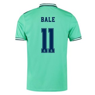 Maglia Real Madrid NO.11 Bale Terza 2019/20 Verde