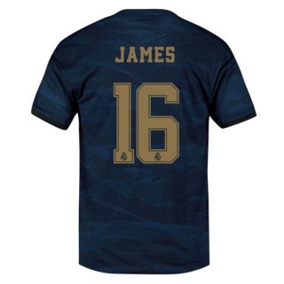 Maglia Real Madrid NO.16 James Away 2019/20 Blu