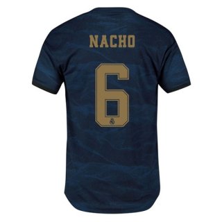 Maglia Real Madrid NO.6 Nacho Away 2019/20 Blu