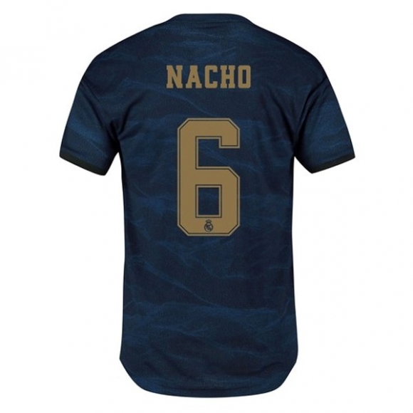 Maglia Real Madrid NO.6 Nacho Away 2019/20 Blu