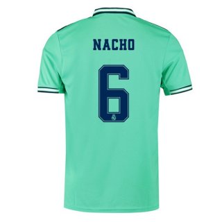 Maglia Real Madrid NO.6 Nacho Terza 2019/20 Verde
