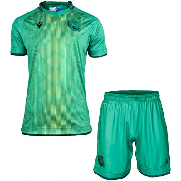 Maglia Real Sociedad Away Bambino 2019/20 Verde