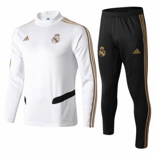 Giacca Bambino Real Madrid 2019/20 Bianco Nero Giallo