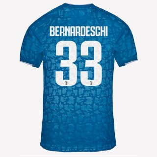 Maglia Juventus NO.33 Bernaroeschi Terza 2019/20 Blu