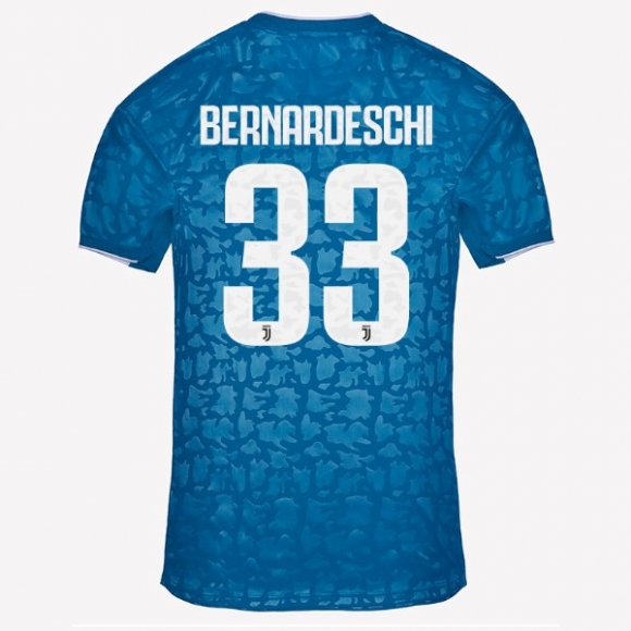 Maglia Juventus NO.33 Bernaroeschi Terza 2019/20 Blu
