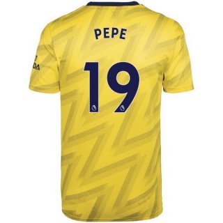 Maglia Arsenal NO.19 Pepe Away 2019/20 Giallo