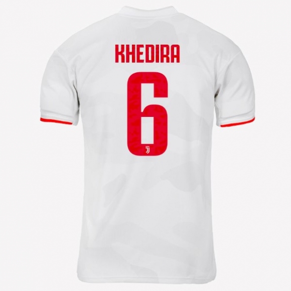 Maglia Juventus NO.6 Khedira Away 2019/20 Grigio Bianco