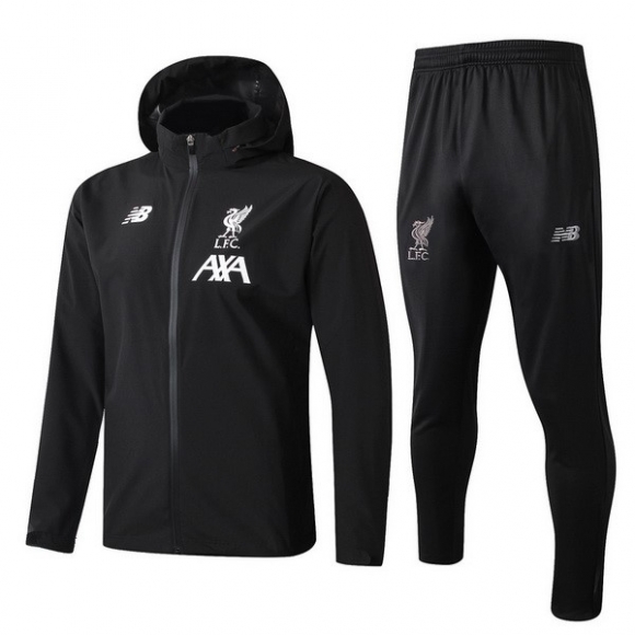 Giacca a vento Liverpool Set Completo 2019/20 Nero
