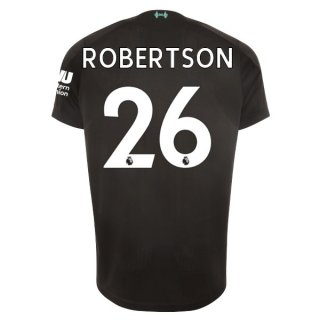 Maglia Liverpool NO.26 Robertson Terza 2019/20 Nero