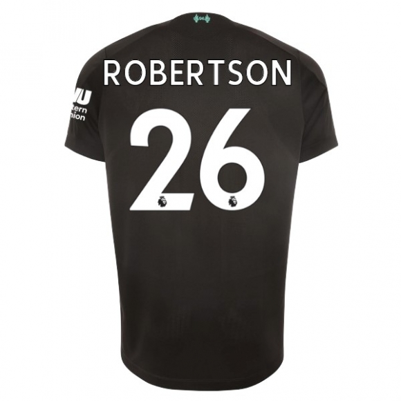 Maglia Liverpool NO.26 Robertson Terza 2019/20 Nero