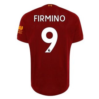 Maglia Liverpool NO.9 Firmino Home 2019/20 Rosso