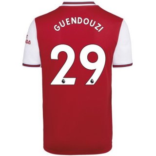 Maglia Arsenal NO.29 Guendouzi Home 2019/20 Rosso