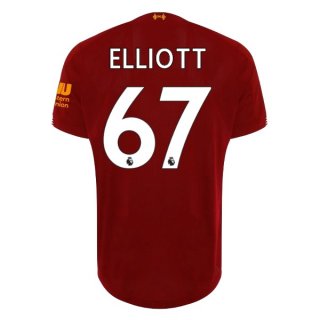Maglia Liverpool NO.67 Elliott Home 2019/20 Rosso