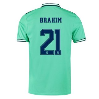 Maglia Real Madrid NO.21 Brahim Terza 2019/20 Verde