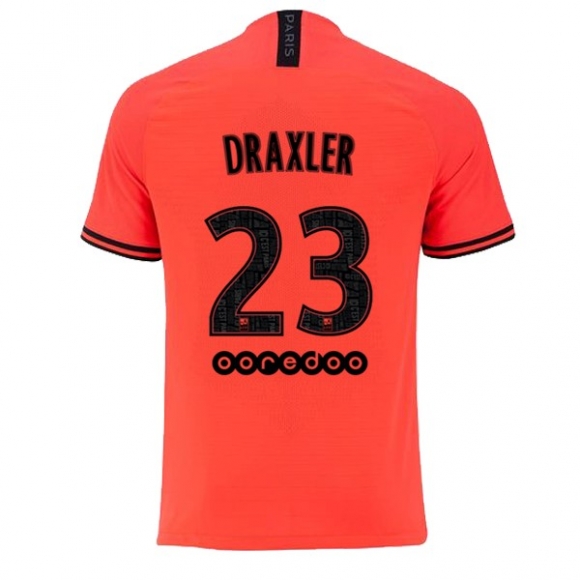 JORDAN Maglia Paris Saint Germain NO.23 Draxler Away 2019/20 Arancione
