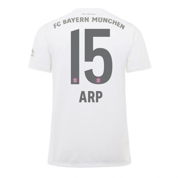 Maglia Bayern Munich NO.15 ARP Away 2019/20 Bianco
