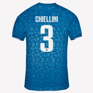 Maglia Juventus NO.3 Chiellini Terza 2019/20 Blu