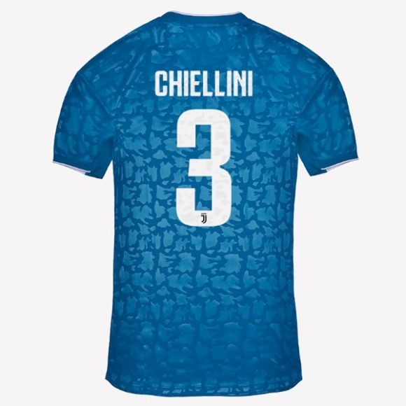 Maglia Juventus NO.3 Chiellini Terza 2019/20 Blu