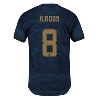 Maglia Real Madrid NO.8 Kroos Away 2019/20 Blu