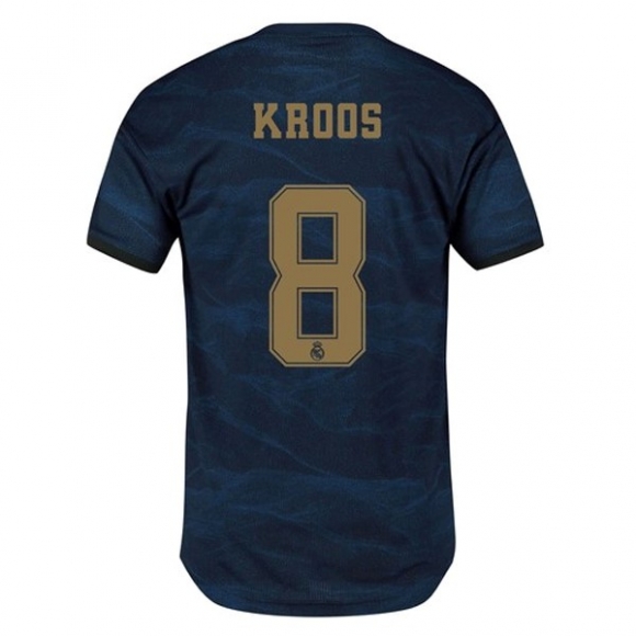 Maglia Real Madrid NO.8 Kroos Away 2019/20 Blu