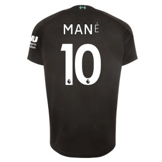 Maglia Liverpool NO.10 Mane Terza 2019/20 Nero