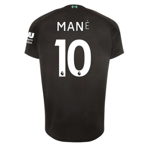 Maglia Liverpool NO.10 Mane Terza 2019/20 Nero