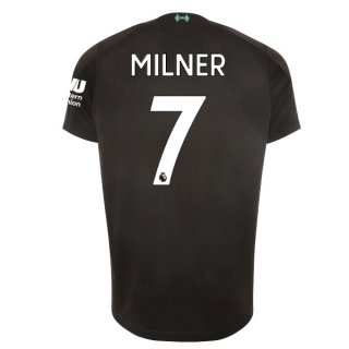Maglia Liverpool NO.7 Milner Terza 2019/20 Nero