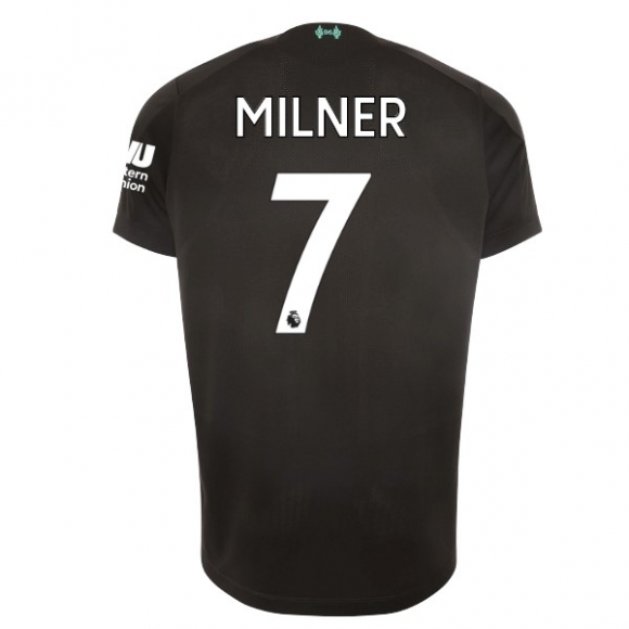 Maglia Liverpool NO.7 Milner Terza 2019/20 Nero