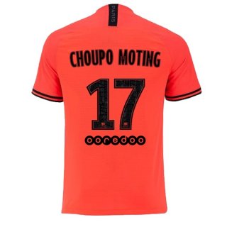 JORDAN Maglia Paris Saint Germain NO.17 Choupo Moting Away 2019/20 Arancione