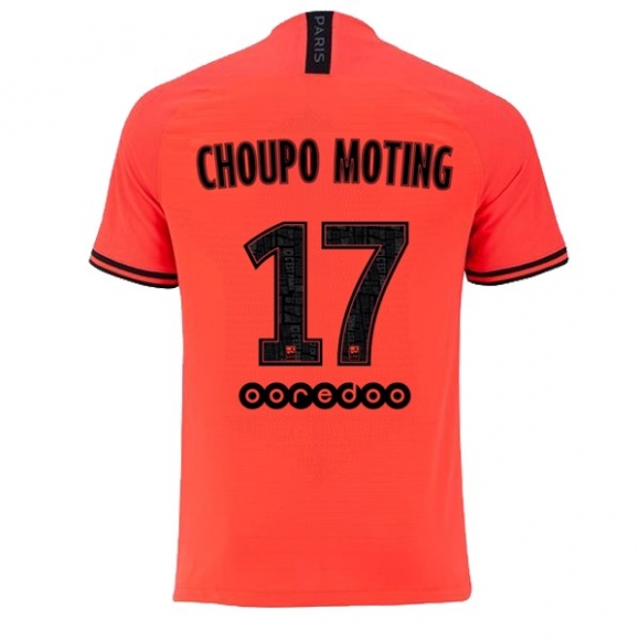 JORDAN Maglia Paris Saint Germain NO.17 Choupo Moting Away 2019/20 Arancione